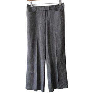 NWT Express The Editor Herringbone Flared Leg Workwear Pants